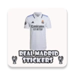 real madrid stickers android application logo